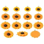 10Pcs 3 Styles Opaque Resin Pendants