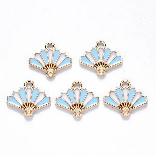 Chinese Style Alloy Enamel Pendants