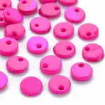 Spray Painted Freshwater Shell Charms