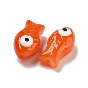 Handmade Transparent Glass Beads