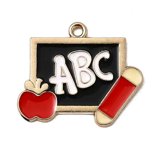 Graduation Season Alloy Enamel Pendants