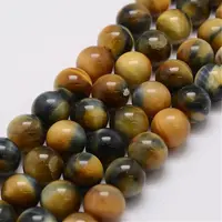 Natural Tiger Eye Bead Strands