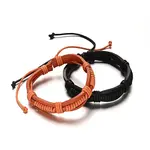 Adjustable Leather Cord Bracelets