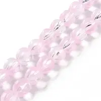 Transparent Glass Beads Strands