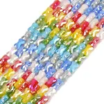 Electroplate Glass Beads Strands