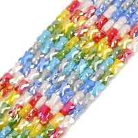 Electroplate Glass Beads Strands