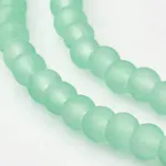 Transparent Glass Bead Strands