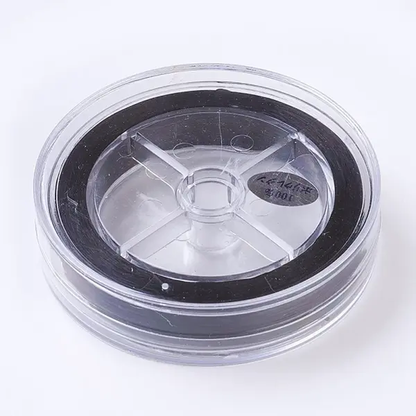 Flat Elastic Crystal String