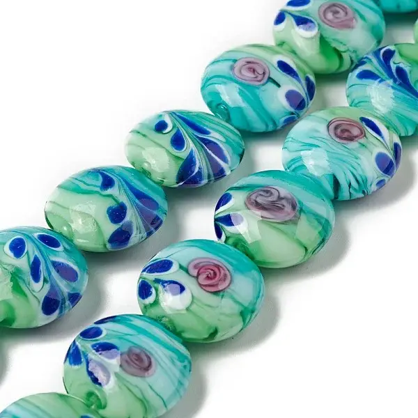 Handmade Lampwork Beads Strand