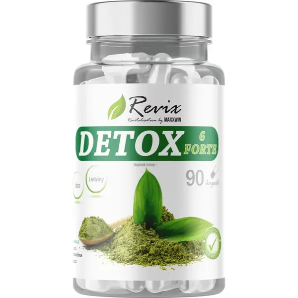 Revix Detox 6 Forte kapsle s detoxikačním účinkem 90 cps