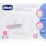Chicco Breast Pads White jednorázové vložky do podprsenky 30 ks