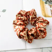 Leopard Print Pattern Cloth Elastic Hair Accessories