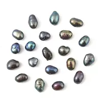 10Pcs Natural Cultured Freshwater Pearl Beads