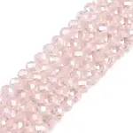 Electroplate Glass Beads Strands