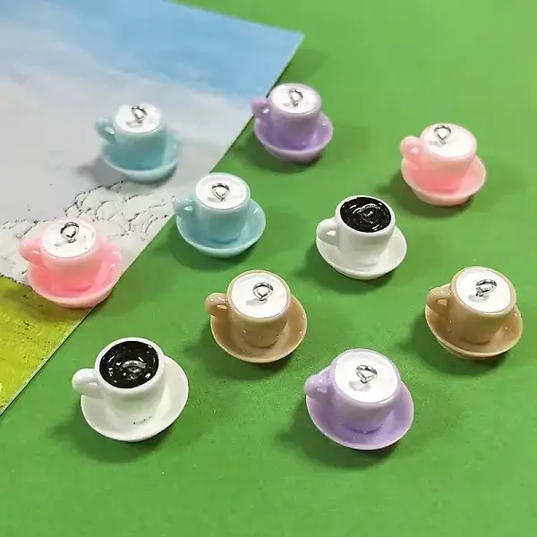 Opaque Resin Pendants