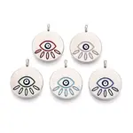 Alloy Enamel Pendants