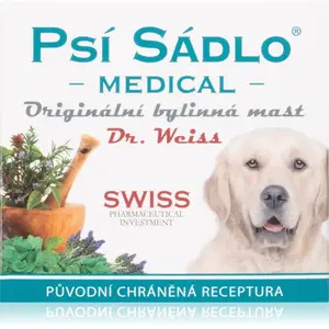 Dr.Weiss Psí sádlo Medical bylinná mast při chřipce a nachlazení 75 ml