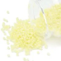 12/0 Ceylon Round Glass Seed Beads