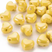 Opaque Acrylic European Beads