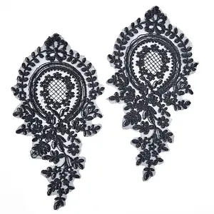Polyester Embroidery Flower Lace Appliques