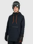 Pánská snowboardová softshellová větruodolná bunda 4f membrána 5000 černá m