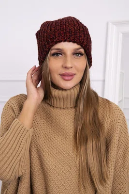 Dámská kšiltovka Delia K260 vínová