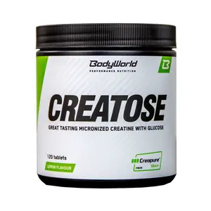BodyWorld Creatine Creatose (Creapure®) 120 tabliet citrón