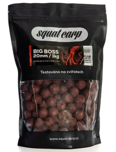 Squat carp boilies big boss - 1 kg 30 mm