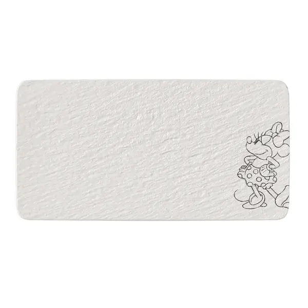 Villeroy & Boch Servírovací tanier Manufacture Rock blanc - Mickey Mouse