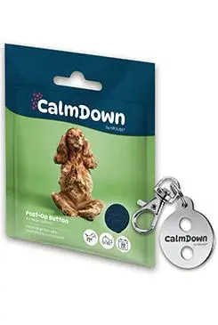 Calmdown Dog Tag Kit Kovový Přívěsek + 1knoflík Kruuse