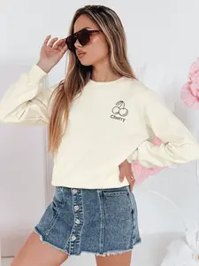 Dámská oversize mikina s výšivkou Cherry