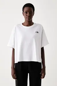The North Face  tričko dámské s bavlnou Essential Simple Dome