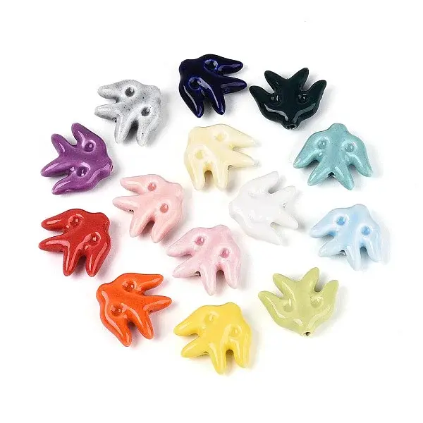 Handmade Porcelain Ceramic Beads