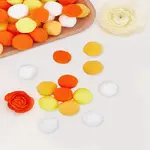 80Pcs 4 Colors Polyester Pom Pom Ball