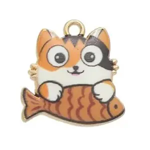 Alloy Enamel Pendants
