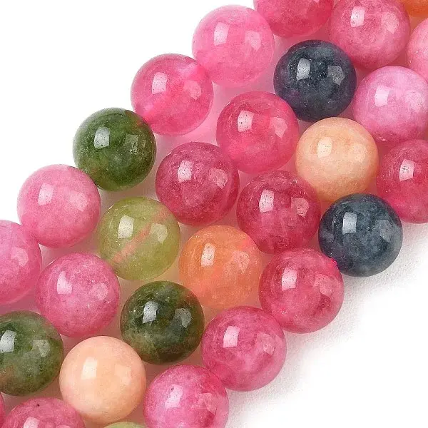 Dyed Natural Malaysia Jade Beads Strands