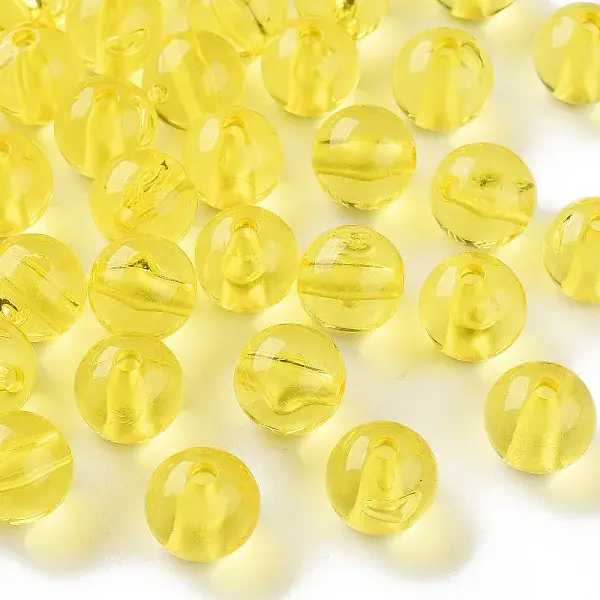 Transparent Acrylic Beads