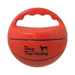 Dog Fantasy Hračka Ball míč s rukojetí pískací 15 cm
