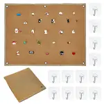 2Pcs Nylon Tactical Hook and loop Fastener Patch Hanging Display Board with Eyelets
