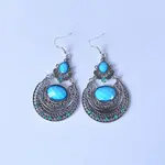 Bohemian Style Teardrop Alloy Dangle Earrings