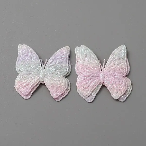 Butterfly Shape Cloth Sew on Patches Applique