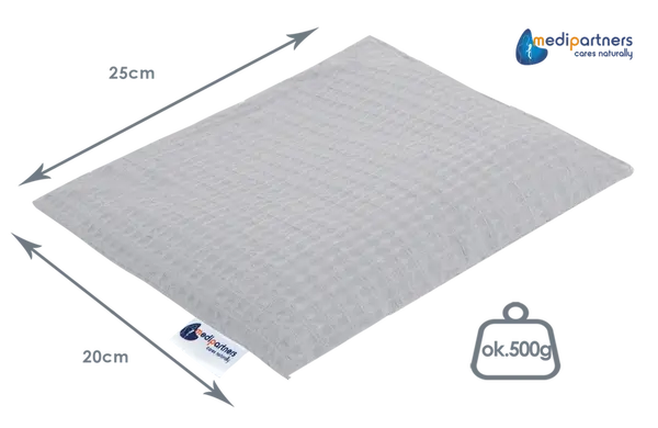 Medi Partners Thermofor with cherry seeds (Wafel) - Gray