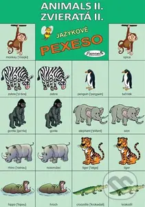 Jazykové pexeso: Animals II. / Zvieratá II.