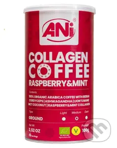 Kolagén Raspberry&Mint mletá káva plechovka