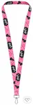 Přívěšek na klíče Baagl růžový (dlhý – lanyard)