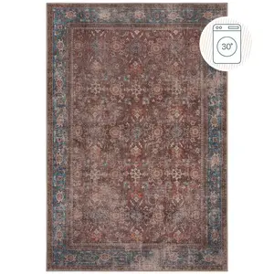 Flair Rugs TKANÝ KOBEREC, 152/230 cm červená