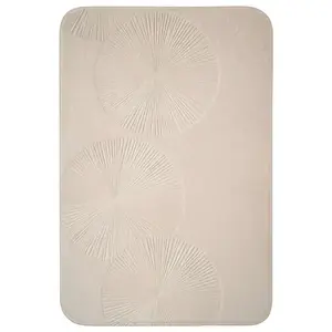OnlyWow KOUPELNOVÁ PŘEDLOŽKA Japandi - Béžová - Moderní 60x90 cm