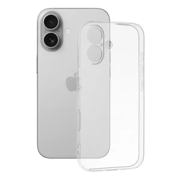 Techsuit Clear Silicone, iPhone 17
