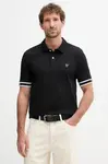 Guess polo pánské bavlněné s elastanem LYLE