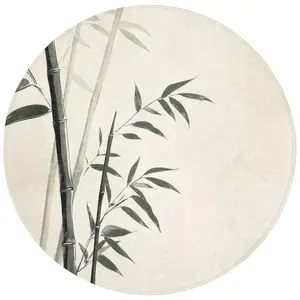 OnlyWow KOUPELNOVÁ PŘEDLOŽKA Japandi - Bambus - béžová 70x70 cm